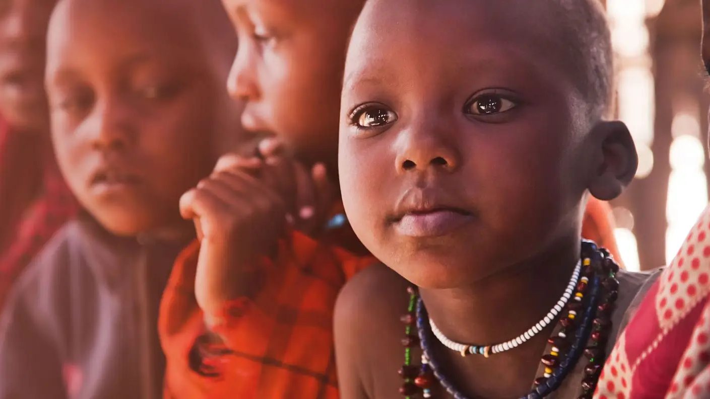 Children in a FEEED community programme